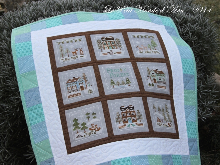 Frosty Forest quilt4